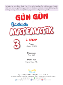 3. Sınıf Matematik 2. Kitap